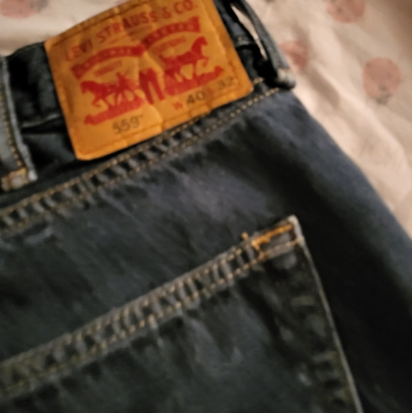 Levi's relaxed straight jeans, men's 40x32. - Picture 2 of 10